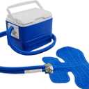 Polar Active Ice 3.0 Cold Therapy Ice Machine System with Programmable Timer, Shoulder Compression Pad, Lightweight 9 Quart Cooler Freeze Kit, Quiet Pump, Strong Cryotherapy Pain Relief Treatment