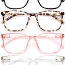 Gaoye Ultralight Blue Light Glasses for Women - Computer Protection Glasses for All Day Comfort - Anti UV Glare & Eyestrain