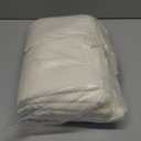 Bailarina Cloth Napkins Set of 120, 17x17 inches Dinner Napkins Cloth Washable, Polyester Square Table Cloth Napkin Bulk with Hemmed Edges Ideal for Banquets, Parties and Weddings-Ivory