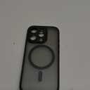 TOCOL for iPhone 16 Pro Case, Full Camera Protection, Compatible with Magsafe, Drop Protection, Translucent Magnetic Matte Phone Case for iPhone 16 Pro 6.3 inch (Black)