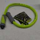 Flexzilla Garden Lead-in Hose 5/8 in. x 3 ft., Lightweight All-Weather Water Hose, Durable and Flexible, Leak-Free Connections (Chartreuse)