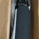 Drive Medical SSP118FA-SF Silver Sport 1 Folding Transport Wheelchair with Full Arms and Removable Swing-Away Footrest, Black