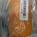 WETOWETO 20oz Insulated Stainless Steel Tumbler, Double Wall Vacuum Leak-proof Travel Coffee Mug, Powder Coated Water Cup (Orange, 1 Pack)