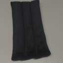 BELINOUS Seat Belt Pillows for Post Mastectomy Surgery, Seatbelt Chest Cushion Pads Protector for Car After Heart Surgery, Port Pillows for Chemo and Breast Cancer Patients' Comfort (Black) (Medium)