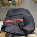 Deck Car Seat Covers, Black And Red