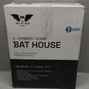 BIGBATBOX Wooden Bat House for Outdoors - Clean Your Backyard from Mosquitoes - Proven Box Kit to Attract Bats