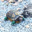 Turtle Statue,Resin Garden Sculpture Indoor/Outdoor Yard Lawn Ornament,Home Decor (Extra Large)