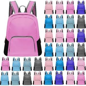 48 Pcs 9"x6" inches Lunchbags Bulk for Kids Colorful Bookbags for Elementary Middle High School Boys Girls Charity Donate(Fresh Colors)