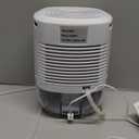 Dehumidifier with Drain Hose. Litever Small Portable Dehumidifier. Auto-OFF. Drain Hose for Continuous Drainage. Effective for Small Bathroom Pantry Closet Basement Wardrobe safe RV Trailer Camper