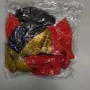 Yiran Happy 50th Birthday Balloons, 12Pcs Red Black Birthday Party Deocorations Supplies, 12inch Latex Confetti Number 50 Balloons for Mens Womens