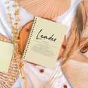 OXW Thank You Gifts for Leader, Meeting Notebook for Work, Appreciation Gift for Mentor Boss Manager, Office Supplies Leadership Gifts, Cream College Ruled Hardcover Spiral Notebook 5.5 x 8.3