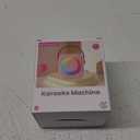 Mini Karaoke Machine, Portable Bluetooth Karaoke Speaker with 2 Wireless Microphones and Party Lights for Kids and Adults, Birthday Gifts for Girls Boys Family Home Party (Black 2 Mics)