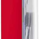 Taylor Big and Bold Wall Dial Thermometer, Indoor Outdoor Thermometer, Wireless Thermometer with Easy to Read Numbers for Patio, Pool, Garage and Indoor Areas, 13.25-inch, Red