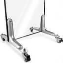 DSKMJT 2Pack HeavyDuty Mirror Stand & Room Divider Brackets  Universal Holder for Floor Mirror, Full Length Mirror  Great for Large Mirrors in Room & Living Room