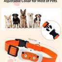 Smart Dog GPS Tracker,Live Pet Tracker with Virtual Fence Dog Collar with App,Smart Alerts,Collar-Compatible,4G Built-in SIM,iOS & Android