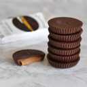 Justin's Organic Milk Chocolate Peanut Butter Cups, Rainforest Alliance Certified Cocoa, Gluten-free, Responsibly Sourced, 12 Pack (2 cups each) (EXP 11/25/26)