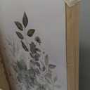 Framed Botanical Wall Art for Living Room, 3 Piece Neutral Sage Green Eucalyptus Leaf Canvas Prints, Modern Minimalist Watercolor Plant Picture for Dining Room Bedroom Office Decor, 16x24 inch