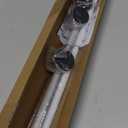 H.VERSAILTEX 2 PACK Magnetic Curtain Rods for Metal Doors 16" to 28", 1/2 Inch Diameter, Adjustable French Door Curtain Rod for Classroom Whiteboard Cafe Rod with Strong Magnet Towel Bar Holder, White