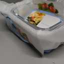 Rectangular Glass Food Storage Containers with Airtight Lids, 5-Piece Set  34oz, 22oz, 13oz Meal Prep & Leftover Containers, Oven Microwave Freezer Dishwasher Safe