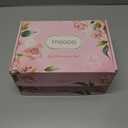 2 x TRSODD Mothers Day Gifts for Grandma Gigi Birthday Gifts for Women Canvas Embroidered Tote Bag and Makeup Bag (Best Grandma Ever-2)