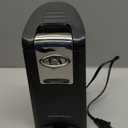 Hamilton Beach Smooth Touch Electric Automatic Can Opener Easy Push Down Lever, For All Standard-Size and Pop-Top, Extra Tall, With Bottle Opening Accessory and Built-In Knife Sharpener, Black