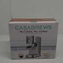 CASABREWS CM5418 Espresso Machine 20 Bar, Compact Espresso Maker with Steam Milk Frother, Stainless Steel Coffee Machine with 34oz Removable Water Tank for Cappuccino, Gift for Women or Men, Silver