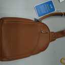 INICAT Small Travel Purse,Anti Theft Crossbody Bag for Women,Brown