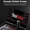 Ikarao Smart Karaoke Machine for Adults - with Lyrics Display, 32GB Karaoke Tablet, 2 Wireless Mics, Professional Karaoke System, 300W Peak Power, 4 DJ Lights, Karaoke Speaker for Any Occasion (Break X2 with Wireless Microphones)