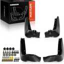 A-Premium Set of 4PCS Mud Flaps Splash Guards Mudguards with Hardware Kits Compatible with Subaru Crosstrek 2017-2023, XV 2018-2022, Front & Rear (Driver and Passenger Side)