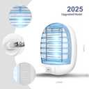2 Packs Indoor Bug Zappers, Fly Traps for Indoors, Insect Traps for Home Mosquito Killer (0414)