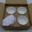 Luvan 4Pcs 12.8oz Butter Warmers for Seafood, Butter Melter with Stands and 20Pcs Tealight Candles,Ceramic Butter Warmer Set for Lobster, Personal Fondue Set Melted Butter Cups for Seafood, Fondue