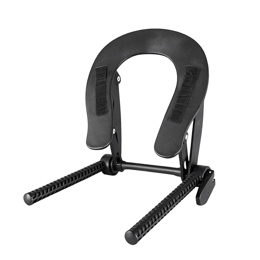 Massage Headrest for Bed, Adjustable Massage Face Cradle at Home, Bed Massages Head Holder Massages Attachment for Mattress, Face Down Pillow After Eye Surgery (Black)