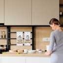 Chinoiserie Fall Pumpkin Kitchen Dish Towels 16x24 Inch Set of 2, Blue and White Chinoiserie Grand Millenial Bow Pumpkin Decorative Hand Towel Tea Towels for Kitchen, Fall Bathroom Decor