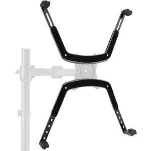 HUANUO Universal VESA Mount Adapter Kit, Non-VESA Adapter for 17 to 27 Inch Monitor Screens to 75x75 VESA Mount