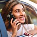 Tzomsze Compatible with iPhone 16 Plus Case,Camera Protection Cute Heart Pattern & Electroplate Reinforced Corners Shockproof Edge Bumper Case for Women Girls 6.7 Inch-Black