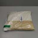 ZeeMart Macrame Style Bicolor Stitching Table Runner, 14 x 36 Inch Beige/Ivory, Boho Light Tan Table Runners 36 Inches Long, Farmhouse Woven Home Decor