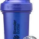 BlenderBottle Classic V2 Shaker Bottle Perfect for Protein Shakes and Pre Workout (20 Ounces, Reflex Blue)