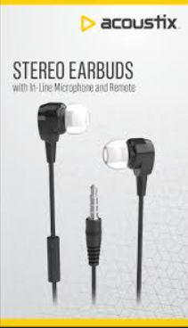 Acoustix Stereo Audio buds Acoustix Stereo Audio buds