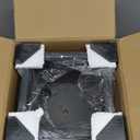 20 Inch Square Concrete Planter20Lx20Wx20H48 Pounds,Durable All-Weather Use with Drainage Holes,Large Square Planter for Outdoor Indoor Plants (Charcoal Gray)