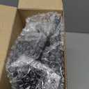 VIS'V Key Holder Wall Mount, Wooden Mail and Key Organizer with Drawer and Shelf, 2 Slots, 6 Hooks, Black