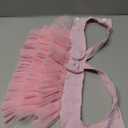 Dog Dresses, Fashion Pet Dog Clothes, Striped Mesh Puppy Dogs Princess Dresses (Pink, Medium)