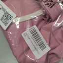 Women's Printed Nightgown, V-Neck Short Sleeve Midi Sleep Dress with Pockets, Loose Fit Comfortable Loungewear XL