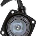 FLMLF Super Easy Pull Starter for 23cc-36cc Zenoah CY Rovan Top Speed Engine for 1/5 HPI ROFUN KM Baja LT FG GoPed RedCat Rc Car Parts (Black)