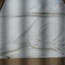 50ftx40ft Ivory Ceiling Curtain for Wedding Parties – 10 Panels Wrinkle-Free 40 FT Long Tent Draping Curtains for Wedding, Birthday & Theme Parties, 40ft Height with Rod Pocket, 60"W x 480"L