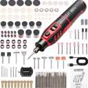 Mini Cordless Rotary Tool Kit, 6-Speed and USB Charging with 138 Accessories, Multi-Purpose 4.2V Power Rotary Tool for Sanding, Polishing, Drilling, Etching, Engraving, DIY Crafts