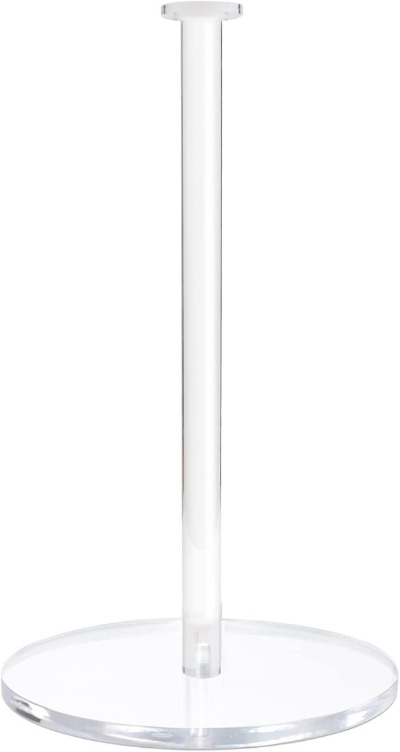 Bigfety Acrylic Paper Towel Holder, Paper Towel Stand for Countertop, Clear