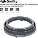 W10290499 Washer Door Seal Bellow for Whirlpool - WFW9150WW01 WFW9150WW00 WPW10381562 Maytag 2000 Series MHWE200XW00 Amana Inglis Washing Machine