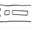 VS50877R For Ford Focus 2.0 Engine Valve Cover Gasket Set Ford EcoSport 2.0L 2012 2013 2014 2015 2016 2017 2018 2019 2020 2021 2022 12 13 14 15 16 17 18 19 20 21 22 VS50729.