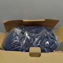 Electric Heated Blanket Queen Size 84"x90" - Dual-Sided with Microplush & Sherpa Fabric, 4 Heat Settings & 10 Hours Auto Off, Dual Controller, Machine Washable - Dark Blue (07-dark Bule)