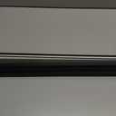 OUZUGIE 8-Pack 57 Inches, WPC Slat Wall Panel Trim,Corner Guard for Low Grille (Black)